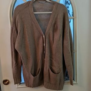 English weather oversized cardigan